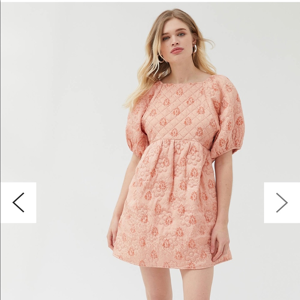 NWT Embroidered Babydoll Dress
